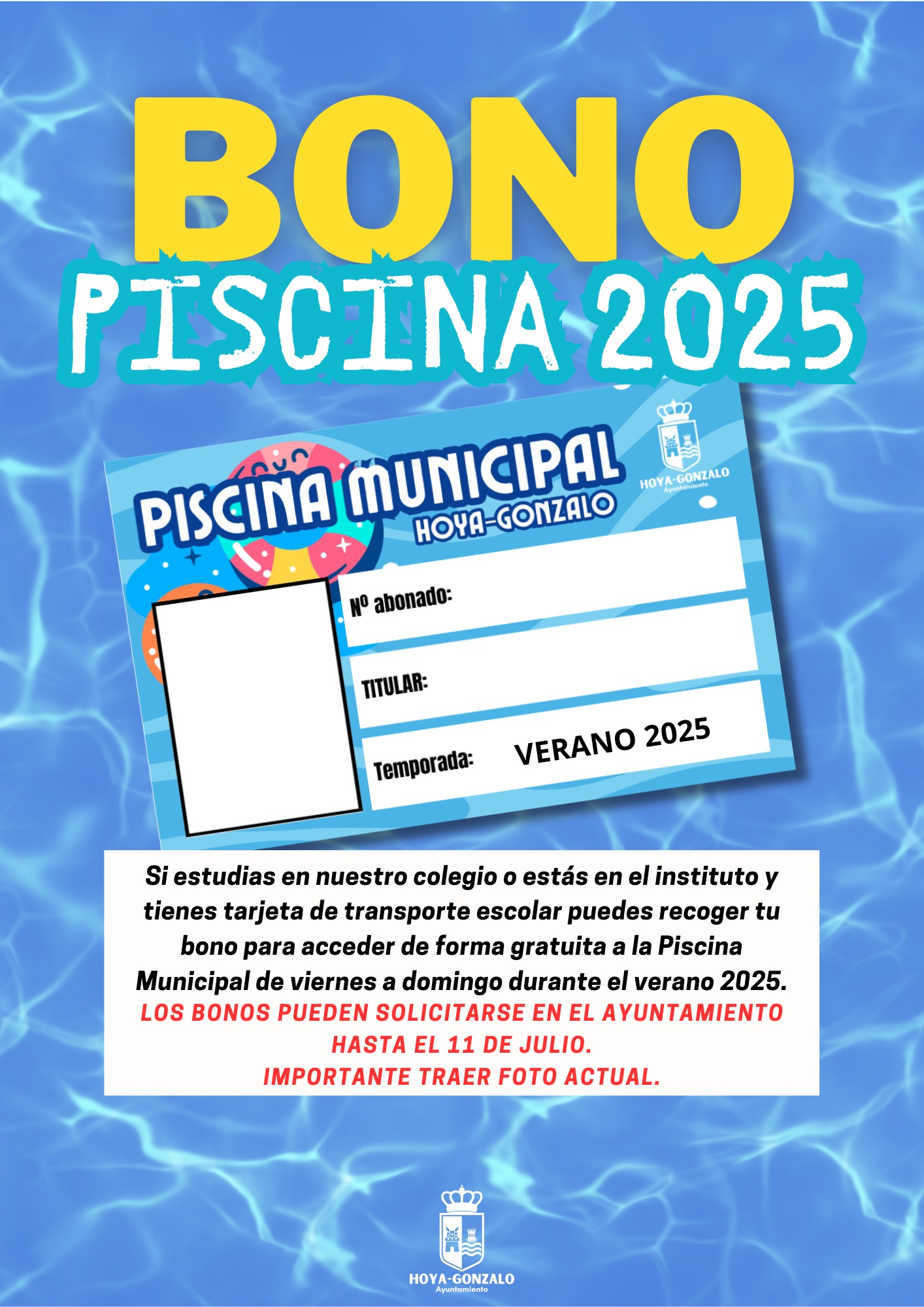 Bono estudiantes