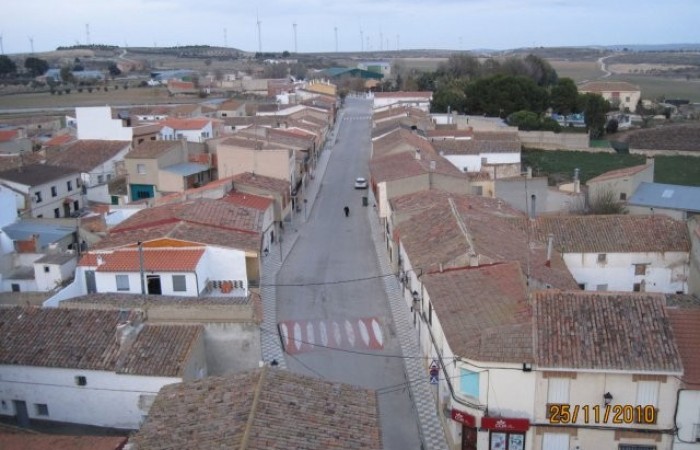 Imagen desde la torre de la Iglesia